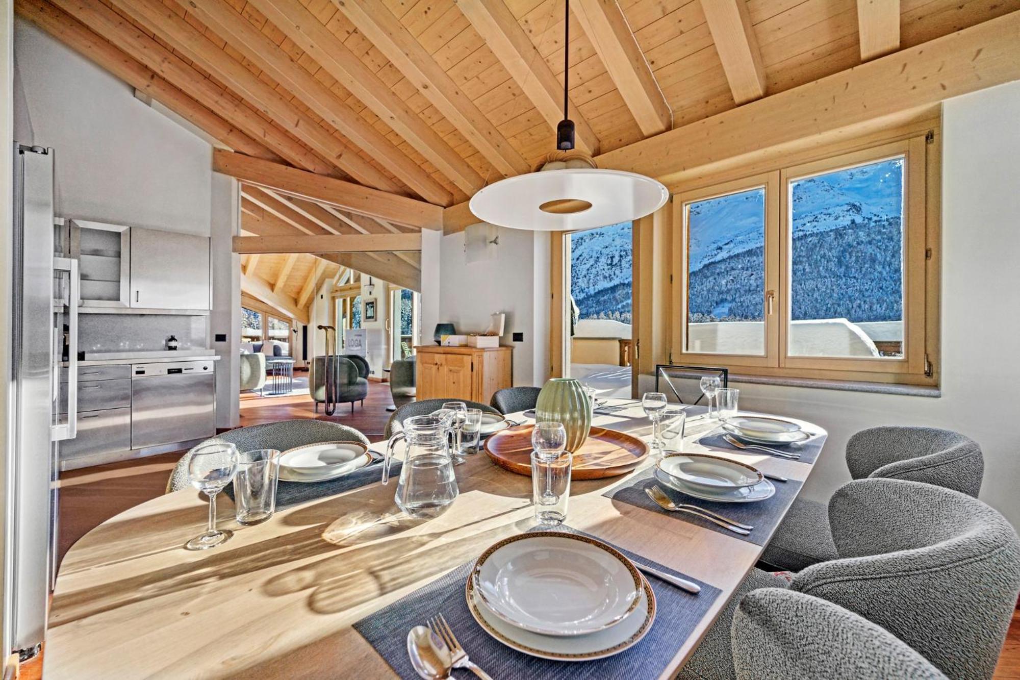 Abitaziun SüLla Spuonda - Champfer Apartment Luaran gambar